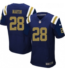 Mens Nike New York Jets 28 Curtis Martin Elite Navy Blue Alternate NFL Jersey Mens Nike New York Jets 28 Curtis Martin Elite Navy Blue Alternate NFL Jersey