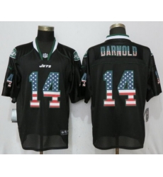 Nike Jets #14 Darnold USA Flag Fashion Black Elite Jerseys 1 Nike Jets #14 Darnold USA Flag Fashion Black Elite Jerseys 1