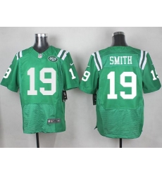 Nike Jets #19 Devin Smith Green Mens Stitched NFL Elite Rush Jersey Nike Jets #19 Devin Smith Green Mens Stitched NFL Elite Rush Jersey