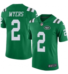 Nike Jets 2 Jason Myers Green Mens Stitched NFL Limited Rush Jersey Nike Jets 2 Jason Myers Green Mens Stitched NFL Limited Rush Jersey