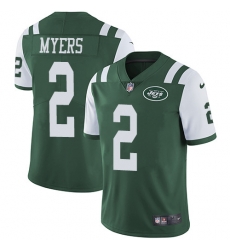 Nike Jets 2 Jason Myers Green Team Color Mens Stitched NFL Vapor Untouchable Limited Jersey Nike Jets 2 Jason Myers Green Team Color Mens Stitched NFL Vapor Untouchable Limited Jersey
