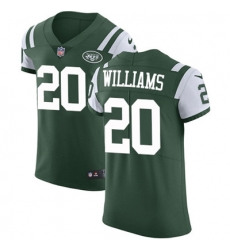 Nike Jets #20 Marcus Williams Green Team Color Mens Stitched NFL Vapor Untouchable Elite Jersey Nike Jets #20 Marcus Williams Green Team Color Mens Stitched NFL Vapor Untouchable Elite Jersey
