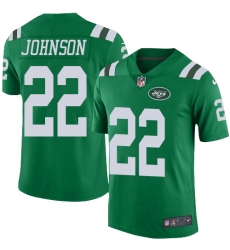 Nike Jets #22 Trumaine Johnson Green Mens Stitched NFL Limited Rush Jersey Nike Jets #22 Trumaine Johnson Green Mens Stitched NFL Limited Rush Jersey