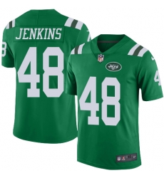 Nike Jets #48 Jordan Jenkins Green Men Stitched NFL Elite Rush Jersey Nike Jets #48 Jordan Jenkins Green Men Stitched NFL Elite Rush Jersey