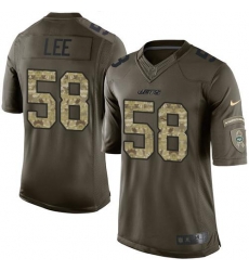 Nike Jets #58 Darron Lee Green Mens Stitched NFL Limited Salute to Service Jersey Nike Jets #58 Darron Lee Green Mens Stitched NFL Limited Salute to Service Jersey