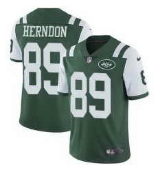 Nike Jets 89 Chris Herndon Green Vapor Untouchable Limited Jersey Nike Jets 89 Chris Herndon Green Vapor Untouchable Limited Jersey