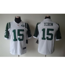 Nike New York Jets 15 Tim Tebow White Limited NFL Jersey Nike New York Jets 15 Tim Tebow White Limited NFL Jersey