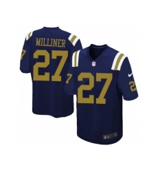 Nike New York Jets 27 Dee Milliner Blue Limited Alternate NFL Jersey Nike New York Jets 27 Dee Milliner Blue Limited Alternate NFL Jersey