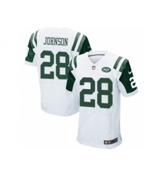 Nike New York Jets 28 Chris Johnson White Elite NFL Jersey Nike New York Jets 28 Chris Johnson White Elite NFL Jersey