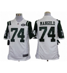 Nike New York Jets 74 Nick Mangold White Limited NFL Jersey Nike New York Jets 74 Nick Mangold White Limited NFL Jersey