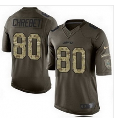 Nike New York Jets #80 Wayne Chrebet Green Mens Stitched NFL Limited Salute to Service Jersey Nike New York Jets #80 Wayne Chrebet Green Mens Stitched NFL Limited Salute to Service Jersey