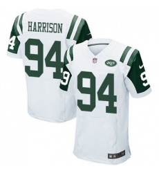 Nike New York Jets #94 Damon Harrison White Mens Stitched NFL Elite Jersey Nike New York Jets #94 Damon Harrison White Mens Stitched NFL Elite Jersey