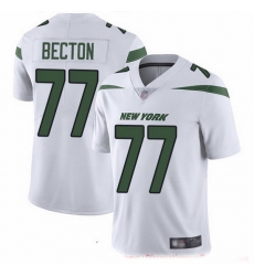 Youth Nike New York Jets 77 Mekhi Becton White Men Stitched NFL Vapor Untouchable Limited Jersey Youth Nike New York Jets 77 Mekhi Becton White Men Stitched NFL Vapor Untouchable Limited Jersey