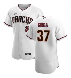 Men Arizona Diamondbacks 37 Kevin Ginkel Men Nike White Crimson Flex Base Home Team MLB Jersey Men Arizona Diamondbacks 37 Kevin Ginkel Men Nike White Crimson Flex Base Home Team MLB Jersey