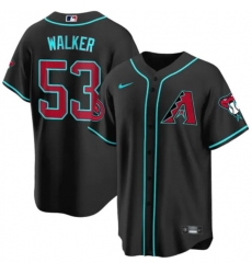 Men Arizona Diamondbacks 53 Christian Walker 2023 24 Black Cool Base Stitched Baseball Jersey Men Arizona Diamondbacks 53 Christian Walker 2023 24 Black Cool Base Stitched Baseball Jersey