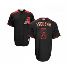 Mens Arizona Diamondbacks 5 Eduardo Escobar Replica Black Brick Alternate Home Cool Base Baseball Jersey Mens Arizona Diamondbacks 5 Eduardo Escobar Replica Black Brick Alternate Home Cool Base Baseball Jersey