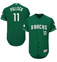 Mens Majestic Arizona Diamondbacks 11 A J Pollock Green Celtic Flexbase Authentic Collection MLB Jersey Mens Majestic Arizona Diamondbacks 11 A J Pollock Green Celtic Flexbase Authentic Collection MLB Jersey