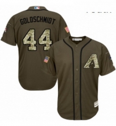 Youth Majestic Arizona Diamondbacks 44 Paul Goldschmidt Authentic Green Salute to Service MLB Jersey Youth Majestic Arizona Diamondbacks 44 Paul Goldschmidt Authentic Green Salute to Service MLB Jersey