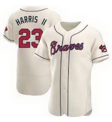 Youth Atlanta Braves Michael Harris II Cream Alternate Jersey Youth Atlanta Braves Michael Harris II Cream Alternate Jersey