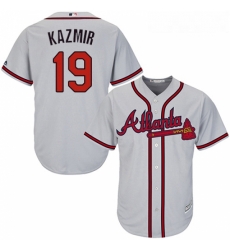 Youth Majestic Atlanta Braves 19 Scott Kazmir Authentic Grey Road Cool Base MLB Jersey Youth Majestic Atlanta Braves 19 Scott Kazmir Authentic Grey Road Cool Base MLB Jersey