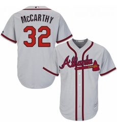 Youth Majestic Atlanta Braves 32 Brandon McCarthy Replica Grey Road Cool Base MLB Jersey Youth Majestic Atlanta Braves 32 Brandon McCarthy Replica Grey Road Cool Base MLB Jersey