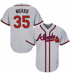 Youth Majestic Atlanta Braves 35 Phil Niekro Authentic Grey Road Cool Base MLB Jersey Youth Majestic Atlanta Braves 35 Phil Niekro Authentic Grey Road Cool Base MLB Jersey