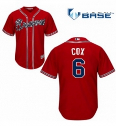 Youth Majestic Atlanta Braves 6 Bobby Cox Authentic Red Alternate Cool Base MLB Jersey Youth Majestic Atlanta Braves 6 Bobby Cox Authentic Red Alternate Cool Base MLB Jersey