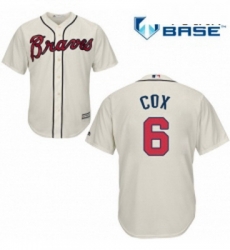Youth Majestic Atlanta Braves 6 Bobby Cox Replica Cream Alternate 2 Cool Base MLB Jersey Youth Majestic Atlanta Braves 6 Bobby Cox Replica Cream Alternate 2 Cool Base MLB Jersey