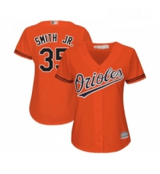 Womens Baltimore Orioles 35 Dwight Smith Jr Replica Orange Alternate Cool Base Baseball Jersey Womens Baltimore Orioles 35 Dwight Smith Jr Replica Orange Alternate Cool Base Baseball Jersey