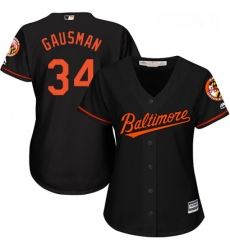 Womens Majestic Baltimore Orioles 34 Kevin Gausman Authentic Black Alternate Cool Base MLB Jersey Womens Majestic Baltimore Orioles 34 Kevin Gausman Authentic Black Alternate Cool Base MLB Jersey