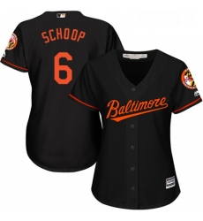 Womens Majestic Baltimore Orioles 6 Jonathan Schoop Authentic Black Alternate Cool Base MLB Jersey Womens Majestic Baltimore Orioles 6 Jonathan Schoop Authentic Black Alternate Cool Base MLB Jersey