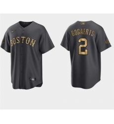 Men Boston Red Sox 2 Xander Bogaerts 2022 All Star Charcoal Cool Base Stitched Jersey Men Boston Red Sox 2 Xander Bogaerts 2022 All Star Charcoal Cool Base Stitched Jersey