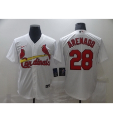Men Nike St.Louis Cardinals Nolan Arenado 28 White Nike Cool Base Jersey Men Nike St.Louis Cardinals Nolan Arenado 28 White Nike Cool Base Jersey