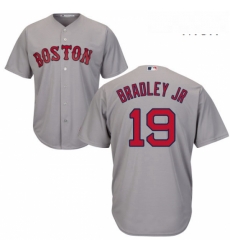 Mens Majestic Boston Red Sox 19 Jackie Bradley Jr Replica Grey Road Cool Base MLB Jersey Mens Majestic Boston Red Sox 19 Jackie Bradley Jr Replica Grey Road Cool Base MLB Jersey