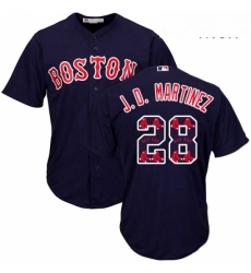 Mens Majestic Boston Red Sox 28 J D Martinez Authentic Navy Blue Team Logo Fashion Cool Base MLB Jersey Mens Majestic Boston Red Sox 28 J D Martinez Authentic Navy Blue Team Logo Fashion Cool Base MLB Jersey