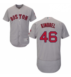 Mens Majestic Boston Red Sox 46 Craig Kimbrel Grey Road Flex Base Authentic Collection MLB Jersey Mens Majestic Boston Red Sox 46 Craig Kimbrel Grey Road Flex Base Authentic Collection MLB Jersey