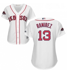 Womens Majestic Boston Red Sox 13 Hanley Ramirez Authentic White Home 2018 World Series Champions MLB Jersey Womens Majestic Boston Red Sox 13 Hanley Ramirez Authentic White Home 2018 World Series Champions MLB Jersey