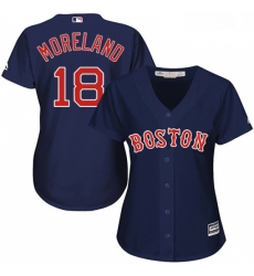 Womens Majestic Boston Red Sox 18 Mitch Moreland Authentic Navy Blue Alternate Road MLB Jersey Womens Majestic Boston Red Sox 18 Mitch Moreland Authentic Navy Blue Alternate Road MLB Jersey