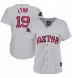 Womens Majestic Boston Red Sox 19 Fred Lynn Authentic Grey Road 2018 World Series Champions MLB Jersey Womens Majestic Boston Red Sox 19 Fred Lynn Authentic Grey Road 2018 World Series Champions MLB Jersey