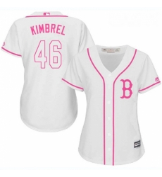 Womens Majestic Boston Red Sox 46 Craig Kimbrel Replica White Fashion MLB Jersey Womens Majestic Boston Red Sox 46 Craig Kimbrel Replica White Fashion MLB Jersey