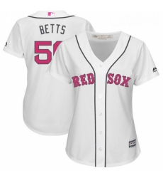Womens Majestic Boston Red Sox 50 Mookie Betts Authentic White Mothers Day MLB Jersey Womens Majestic Boston Red Sox 50 Mookie Betts Authentic White Mothers Day MLB Jersey