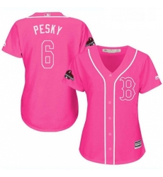 Womens Majestic Boston Red Sox 6 Johnny Pesky Authentic Pink Fashion 2018 World Series Champions MLB Jersey Womens Majestic Boston Red Sox 6 Johnny Pesky Authentic Pink Fashion 2018 World Series Champions MLB Jersey