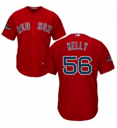 Youth Majestic Boston Red Sox 56 Joe Kelly Authentic Red Alternate Home Cool Base 2018 World Series Champions MLB Jersey Youth Majestic Boston Red Sox 56 Joe Kelly Authentic Red Alternate Home Cool Base 2018 World Series Champions MLB Jersey