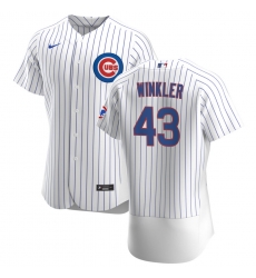 Men Chicago Cubs 43 Dan Winkler Men Nike White Home 2020 Flex Base Player Jersey Men Chicago Cubs 43 Dan Winkler Men Nike White Home 2020 Flex Base Player Jersey