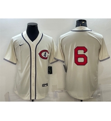 Men Chicago Cubs 6 Zach McKinstry 2022 Cream Field Of Dreams Cool Base Stitched Baseball Jersey Men Chicago Cubs 6 Zach McKinstry 2022 Cream Field Of Dreams Cool Base Stitched Baseball Jersey
