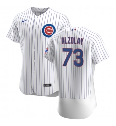 Men Chicago Cubs 73 Adbert Alzolay Men Nike White Home 2020 Flex Base Player Jersey Men Chicago Cubs 73 Adbert Alzolay Men Nike White Home 2020 Flex Base Player Jersey