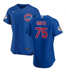 Men Chicago Cubs 75 Miguel Amaya Men Nike Royal Alternate 2020 Flex Base Player Jersey Men Chicago Cubs 75 Miguel Amaya Men Nike Royal Alternate 2020 Flex Base Player Jersey