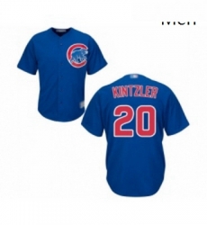 Mens Chicago Cubs 20 Brandon Kintzler Replica Royal Blue Alternate Cool Base Baseball Jersey Mens Chicago Cubs 20 Brandon Kintzler Replica Royal Blue Alternate Cool Base Baseball Jersey