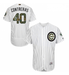 Mens Majestic Chicago Cubs 40 Willson Contreras Authentic White 2016 Memorial Day Fashion Flex Base Jersey Mens Majestic Chicago Cubs 40 Willson Contreras Authentic White 2016 Memorial Day Fashion Flex Base Jersey