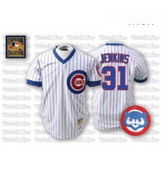 Mens Mitchell and Ness Chicago Cubs 31 Greg Maddux Replica White Throwback MLB Jersey Mens Mitchell and Ness Chicago Cubs 31 Greg Maddux Replica White Throwback MLB Jersey